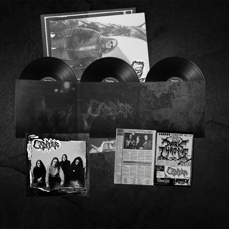 Cadaver - Demos & Live 1988-1991 (Vinyl 3-LP)