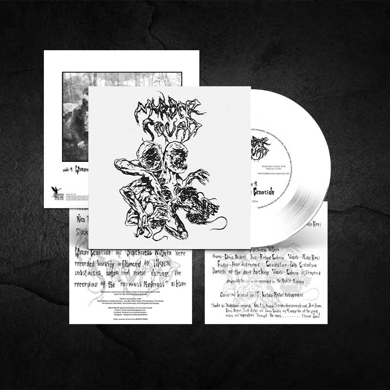 Murder Squad - Human Genocide / Blackness Within (Vinyl 7")