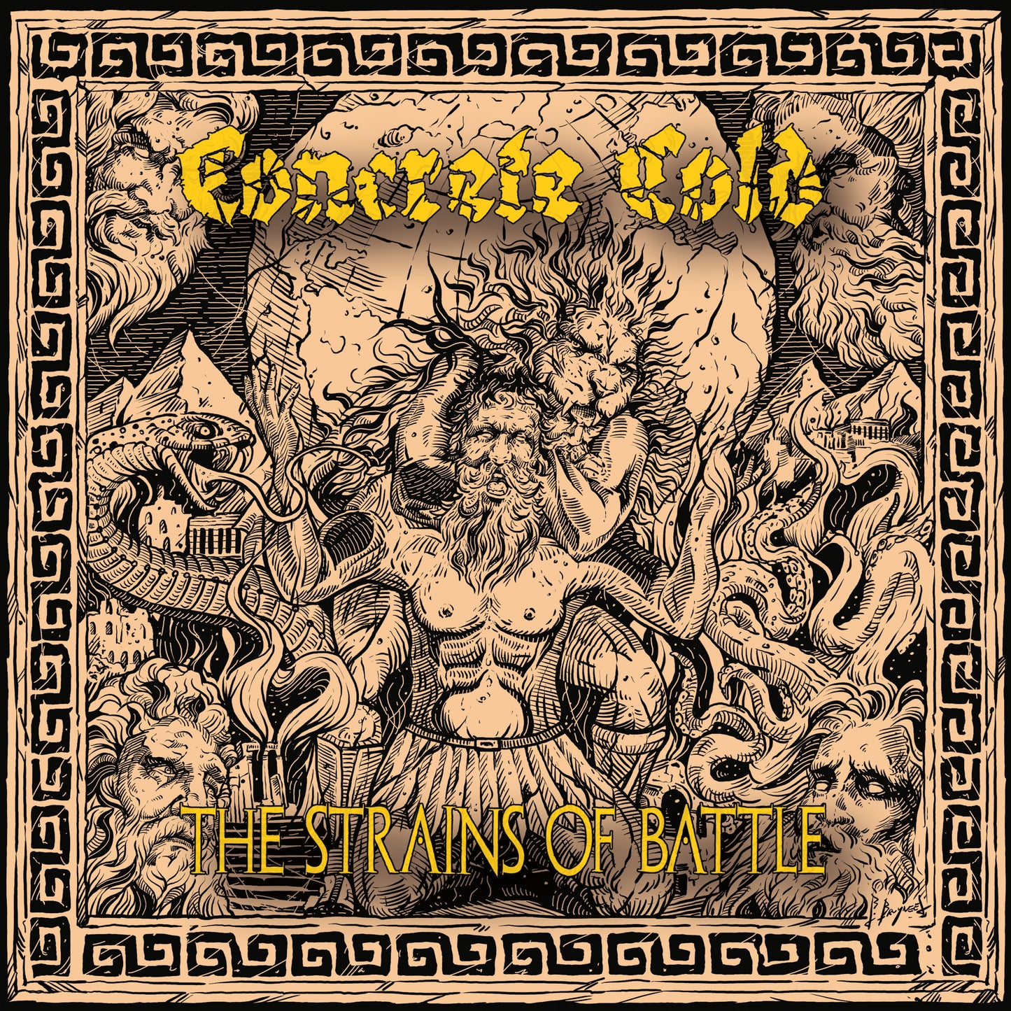 Concrete Cold - The Strains Of Battle (Vinyl LP)