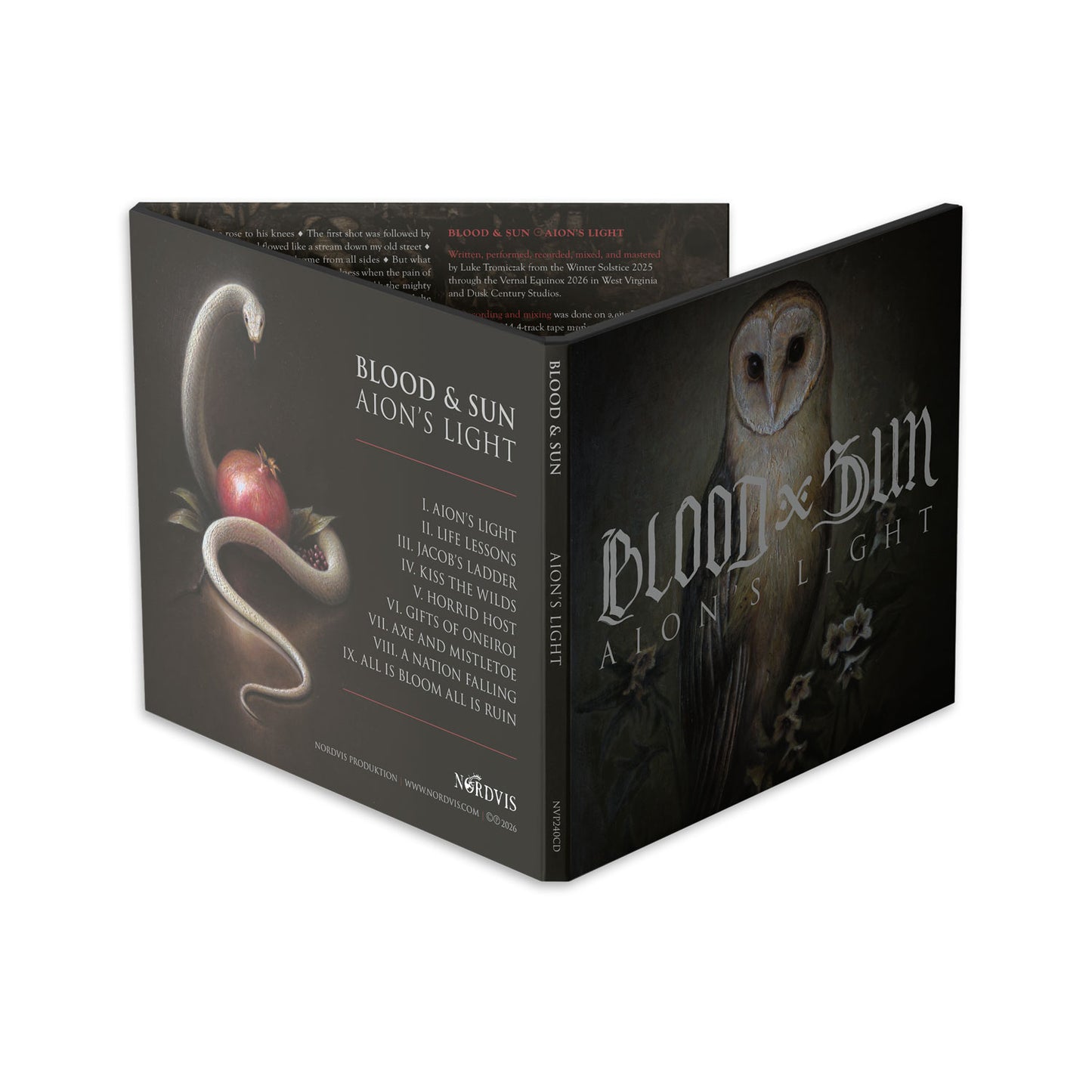 Blood and Sun - Aion’s Light (CD Collector's Edition)