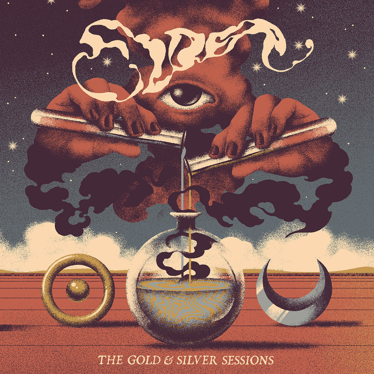 Elder – The Gold &amp; Silver Sessions (Vinyl-LP – Blau/Weiß)