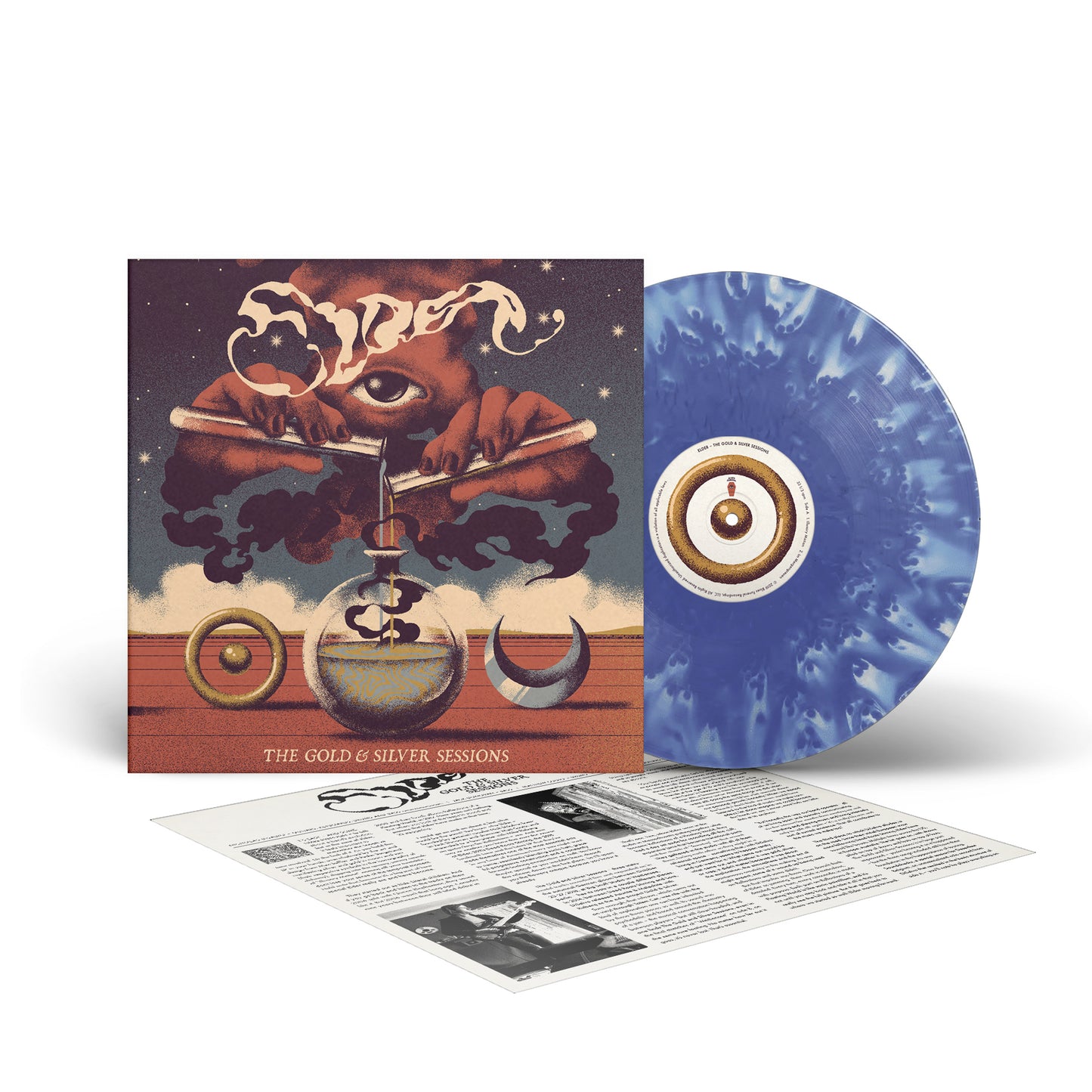 Elder – The Gold &amp; Silver Sessions (Vinyl-LP – Blau/Weiß)