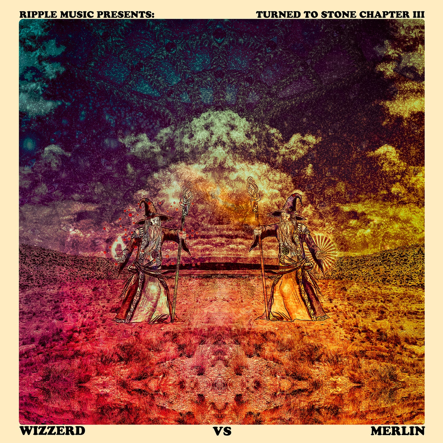 Wizzerd / Merlin - TURNED TO STONE Chapter III (Vinyl LP)