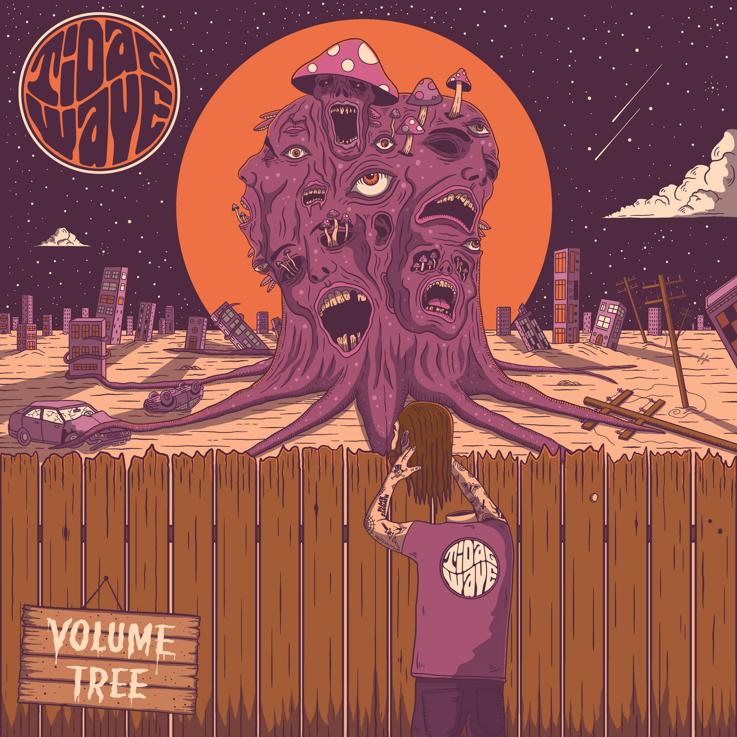 Tidal Wave - Volume Tree (Vinyl LP - graphite gray marble)