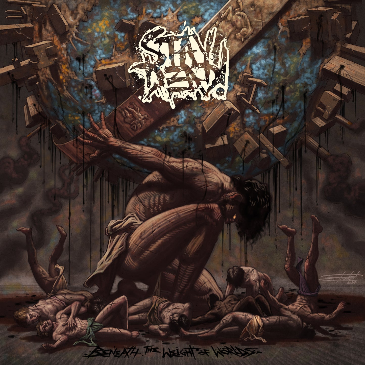Stay Dead - Beneath The Weight Of Worlds (Vinyl LP - Marble)