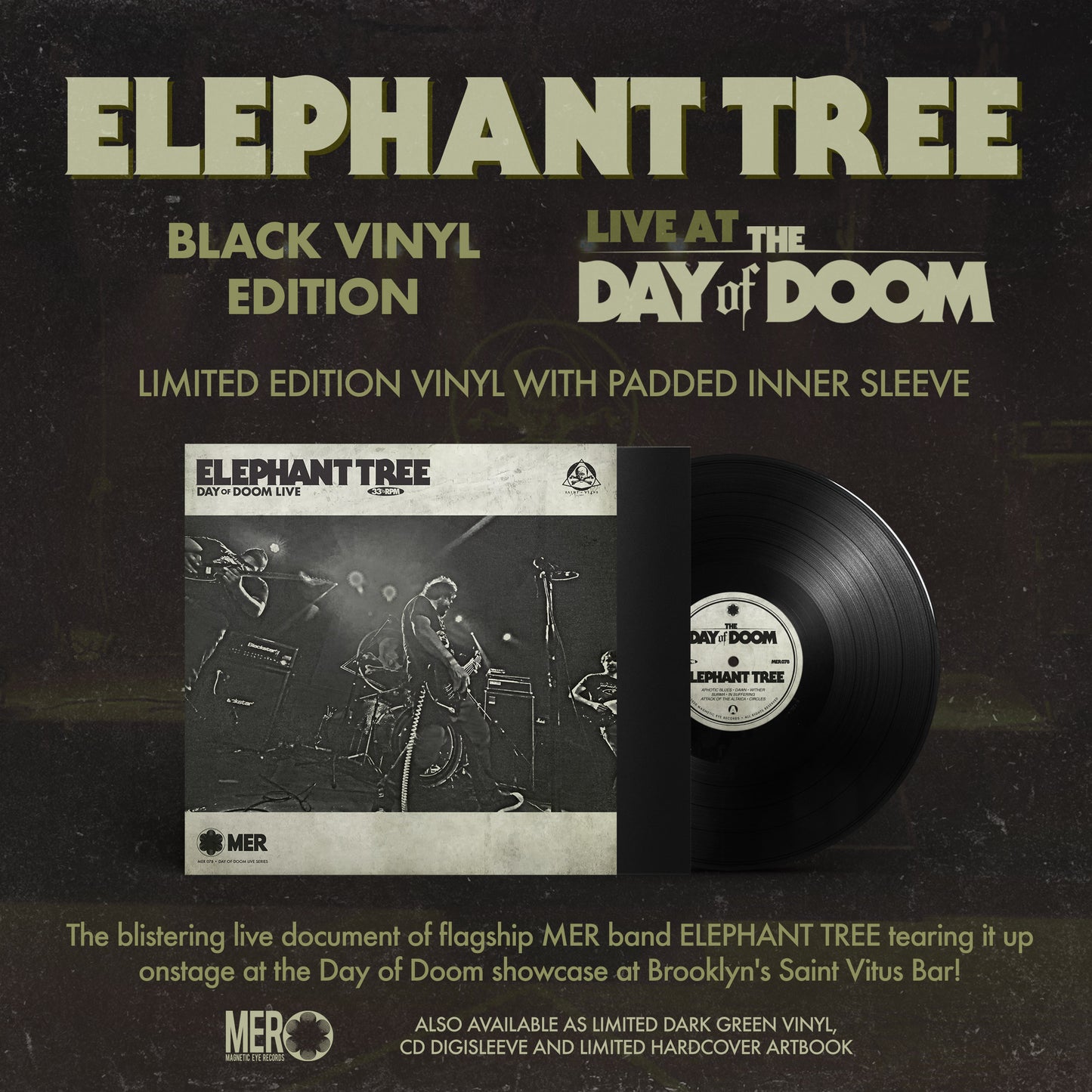 Elephant Tree - Day Of Doom Live (Vinyl LP)