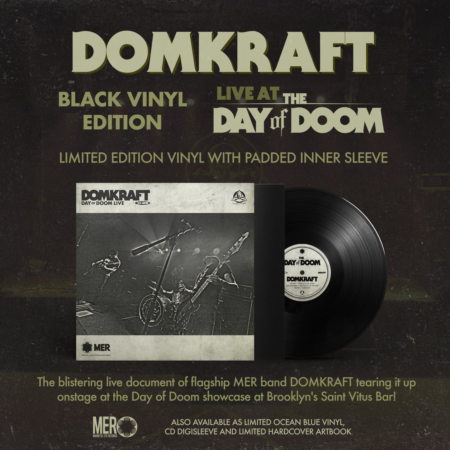 Domkraft - Day Of Doom Live (Vinyl LP)