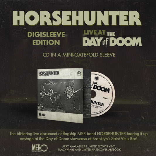 Horsehunter – Day Of Doom Live (CD Digisleeve)