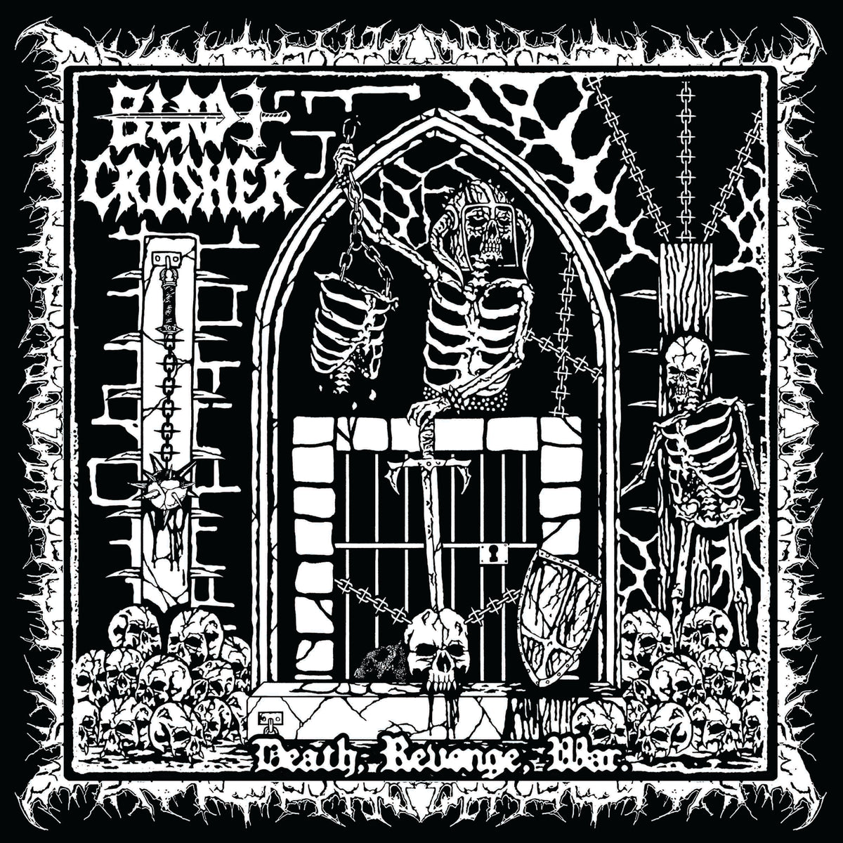 Bladecrusher - Death, Revenge, War. (Vinyl 7")