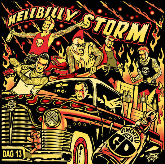 Demented Are Go - Hellbilly Storm (Vinyl Gatefold LP - Black)