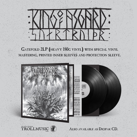 King of Asgard - Svartrviðr (Vinyl 2-LP Gatefold - Black)