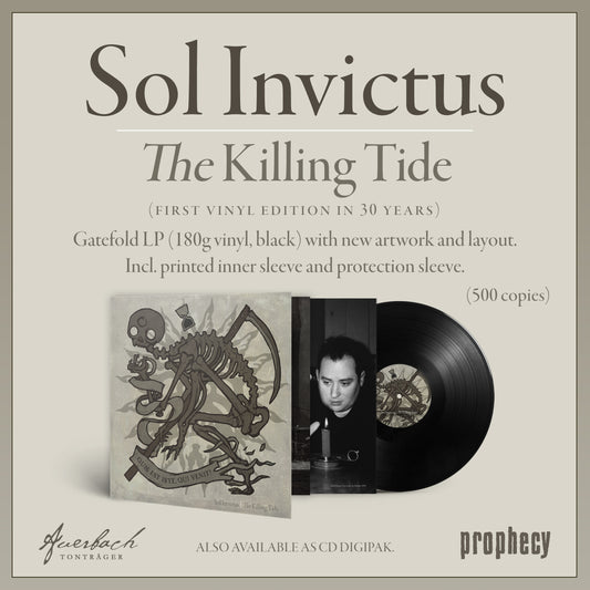 Sol Invictus – The Killing Tide (Vinyl-Klapp-LP – Schwarz)