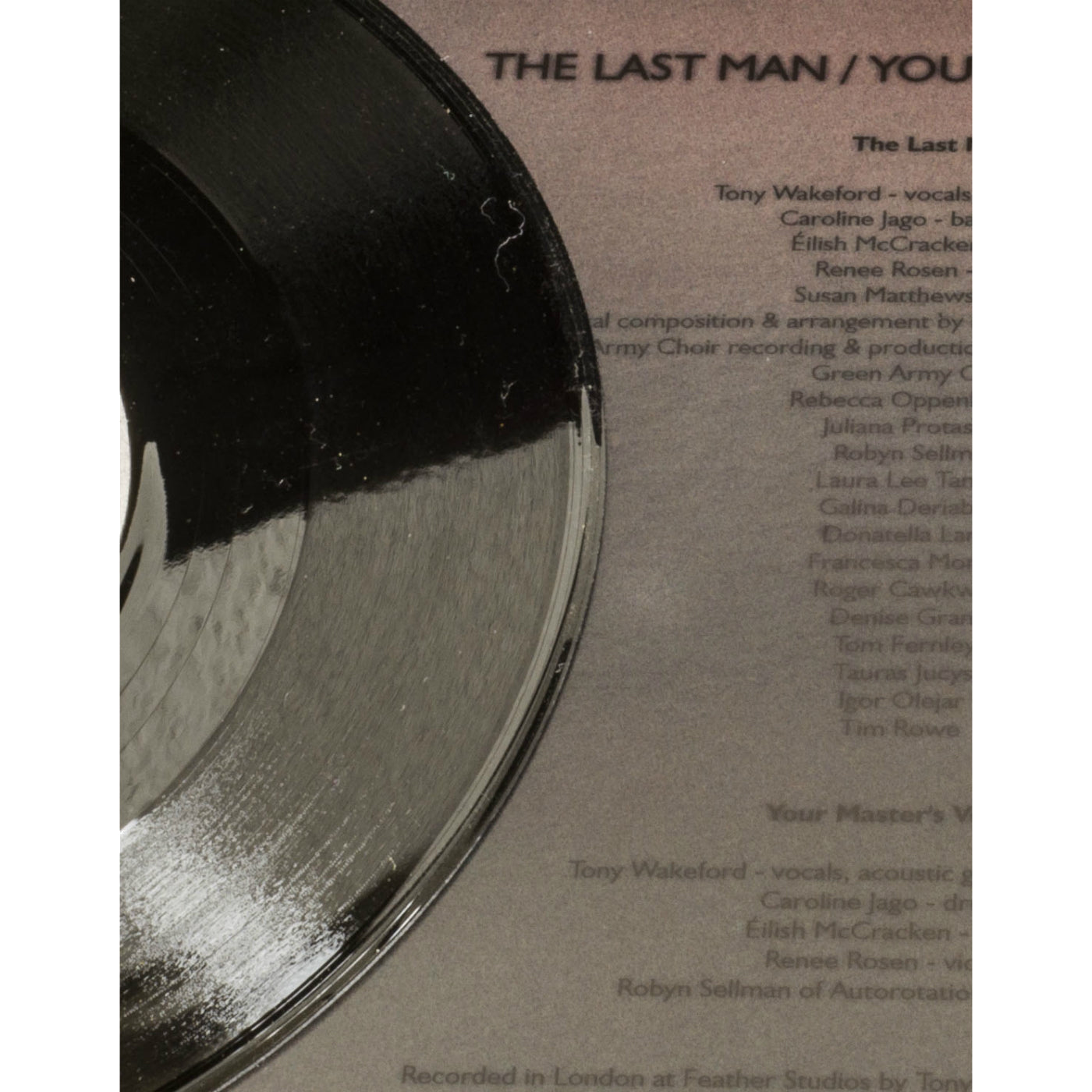 Sol Invictus - The Last Man (Vinyl 7" - black)