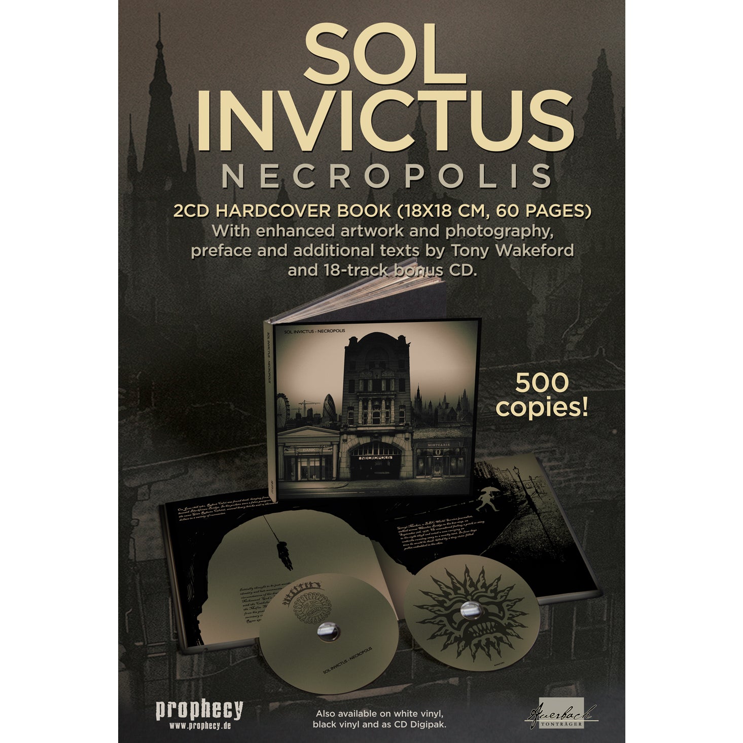 Sol Invictus - Necropolis (Artbook 2-CD)