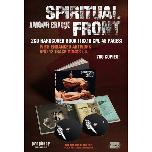 Spiritual Front - Amour Braque (Artbook 2-CD)