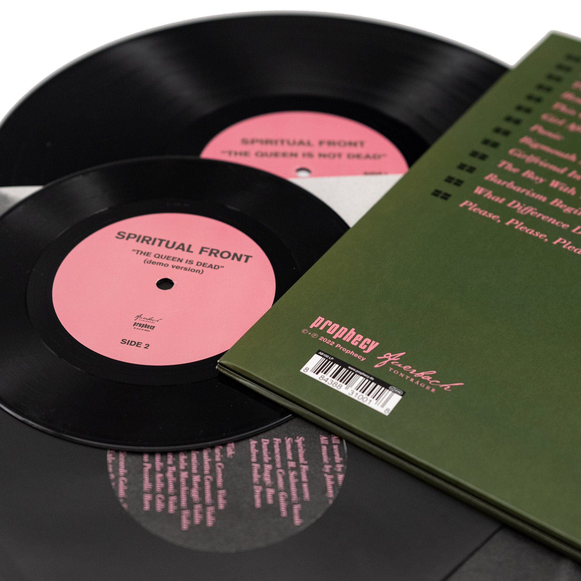 Spiritual Front - The Queen Is Not Dead (Vinyl Gatefold LP + 7