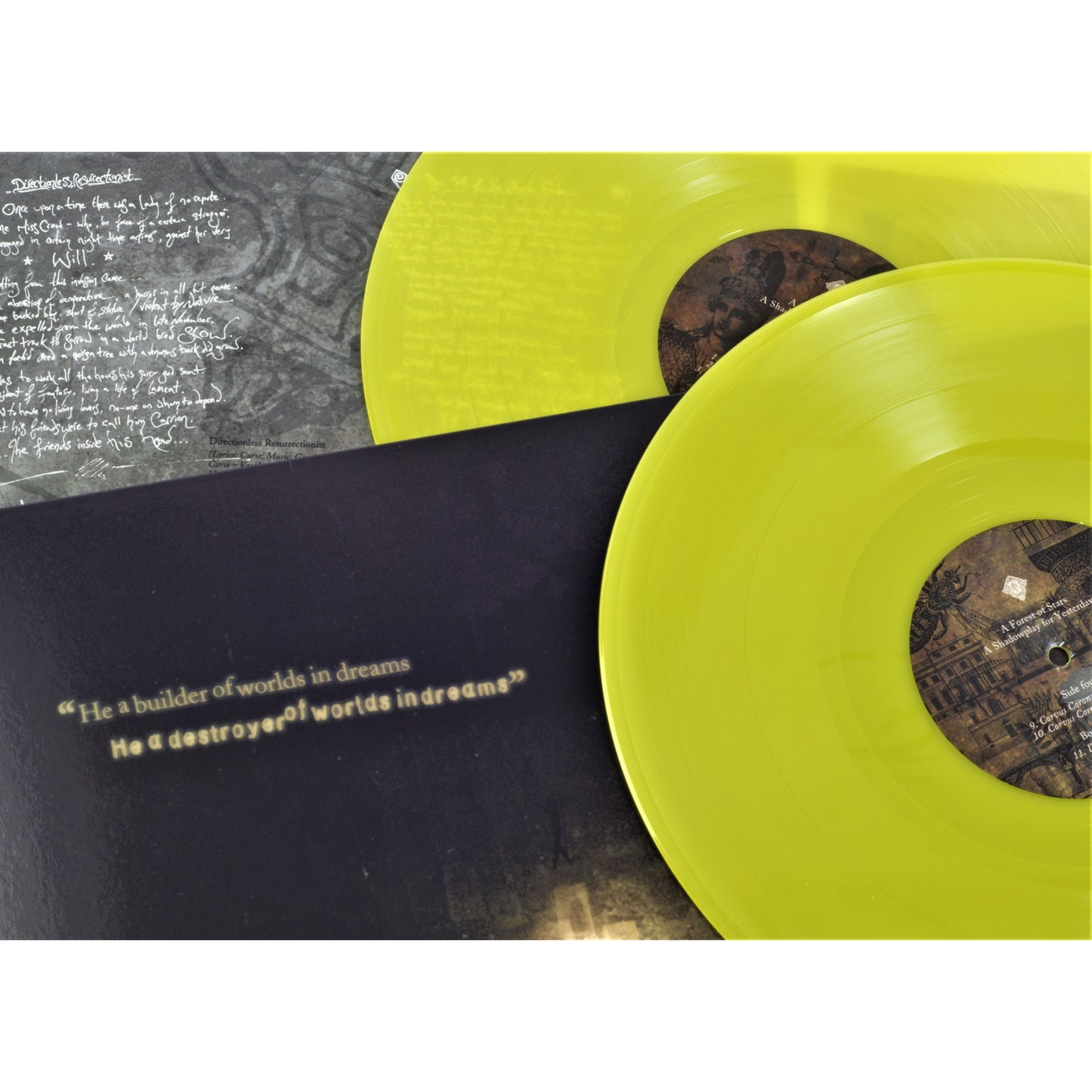 Un Bosque de Estrellas - Un Juego de Sombras para el Ayer (Vinilo de 2 LP desplegable - amarillo)