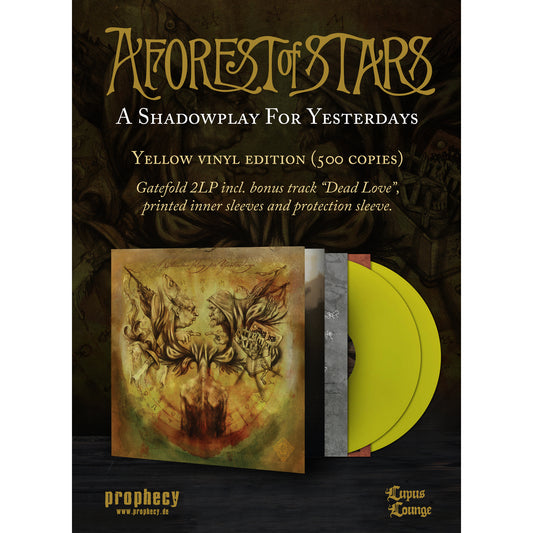 A Forest Of Stars - A Shadowplay For Yesterdays (Vinyl 2-LP Gatefold - yellow)