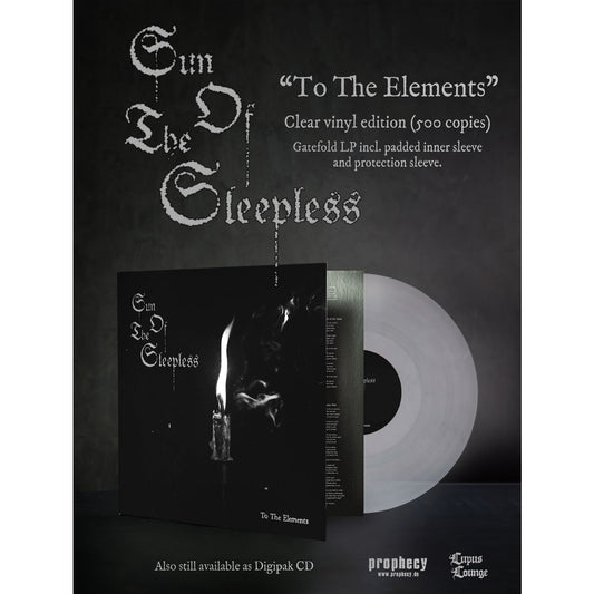 Sun Of The Sleepless – To The Elements (Vinyl-Klapp-LP – klar)