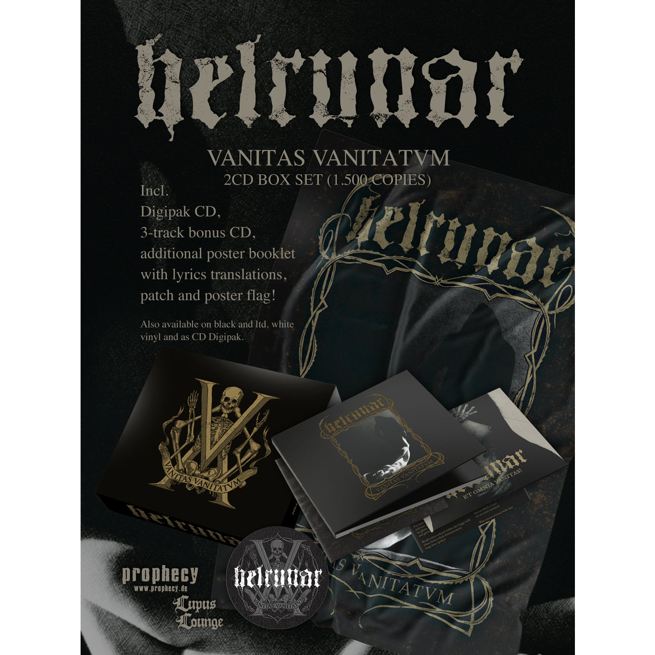 Helrunar - Vanitas Vanitatvm (Boxset / Bundle - CD-2 Box)