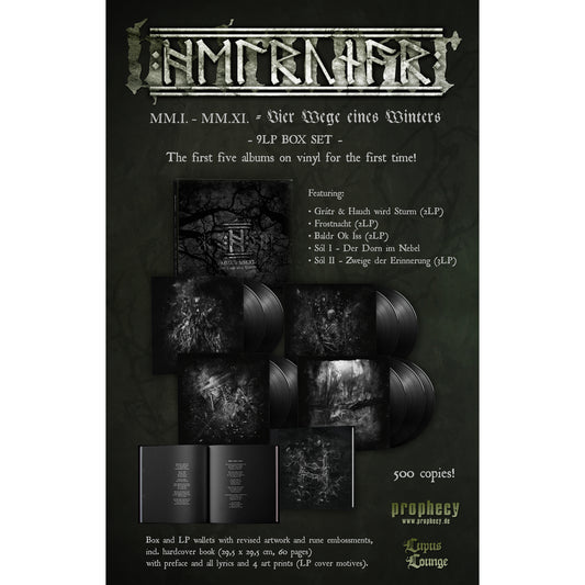 Helrunar - MM.I. - MM.XI. - Vier Wege eines Winters (Boxset / Bundle - Vinyl Box - schwarz)