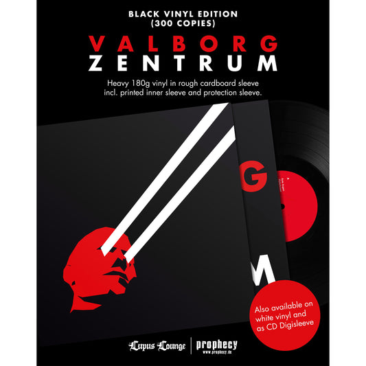 Valborg - Zentrum (Vinyl LP - Schwarz)