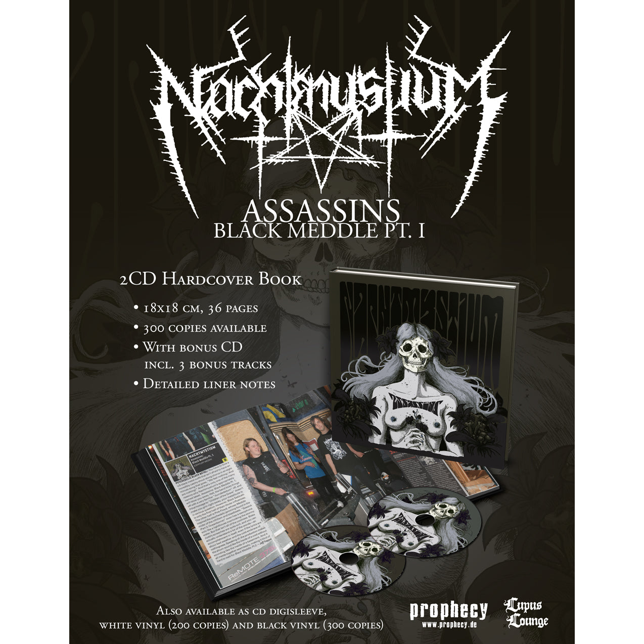 Nachtmystium - Assassins - Black Meddle Pt. I (Artbook - Book 2-CD)