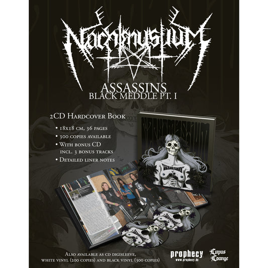 Nachtmystium - Assassins - Black Meddle Pt. I (Artbook 2-CD)