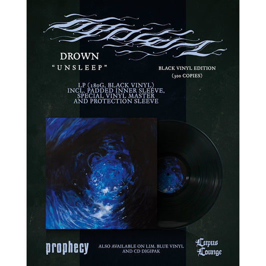 Drown - Unsleep (Vinyl LP - Black)