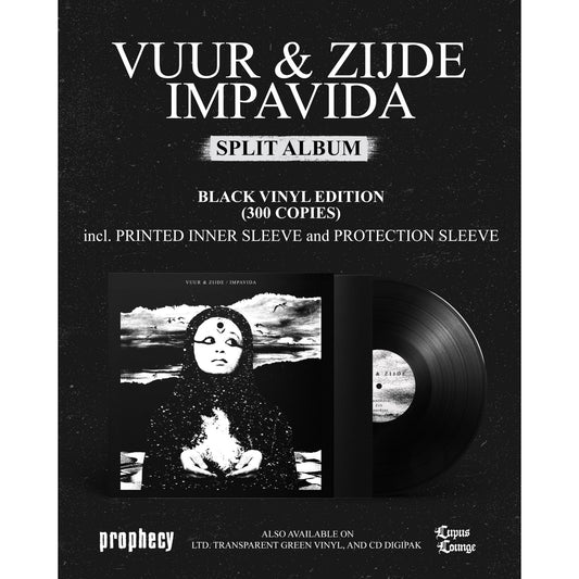 Vuur &amp; Zijde – Split with Impavida (Vinyl LP – Schwarz)