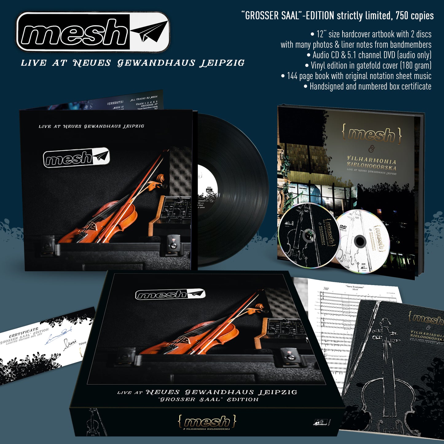 Mesh - Live at Neues Gewandhaus Leipzig (Vinyl - Complete Box)