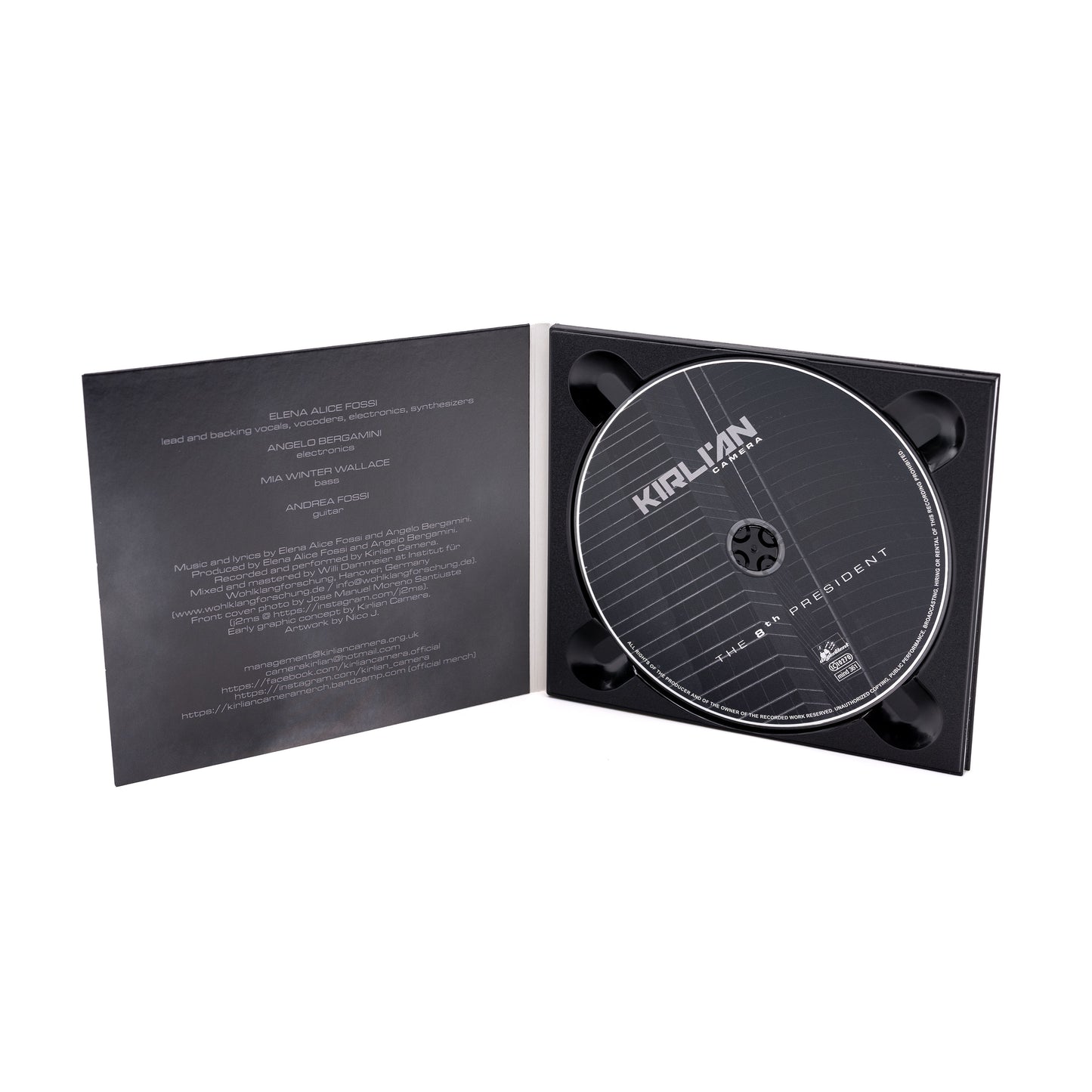 Cámara Kirlian - El octavo presidente (CD Digipak)