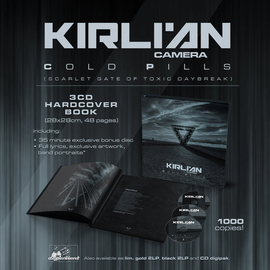 Kirlian Camera - Cold Pills (Scarlet Gate of Toxic Daybreak) (Artbook 3-CD)