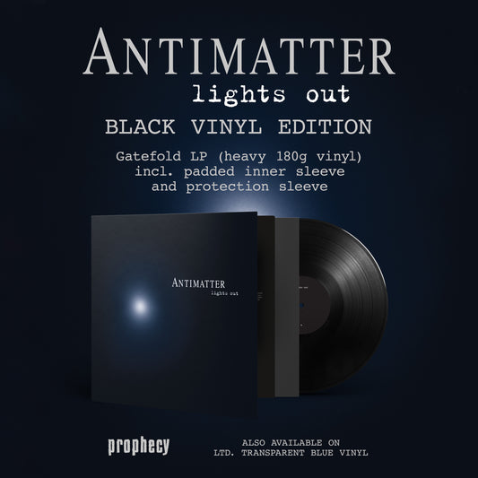 Antimatter – Lights Out (Vinyl-Gatefold-LP – Schwarz)