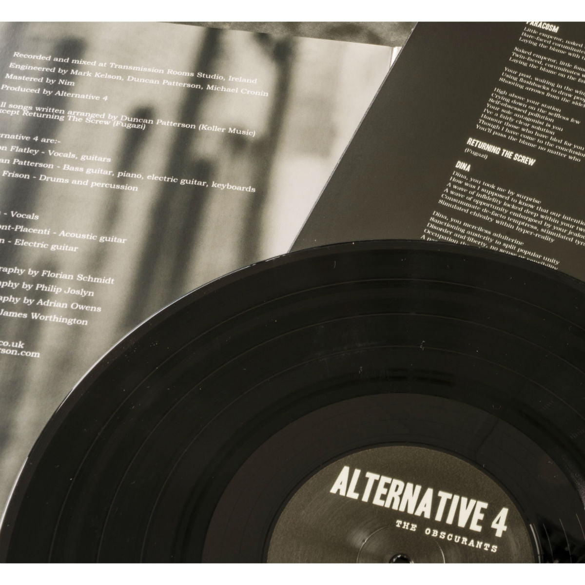 Alternative 4 - The Obscurants (Vinyl Gatefold LP - black)