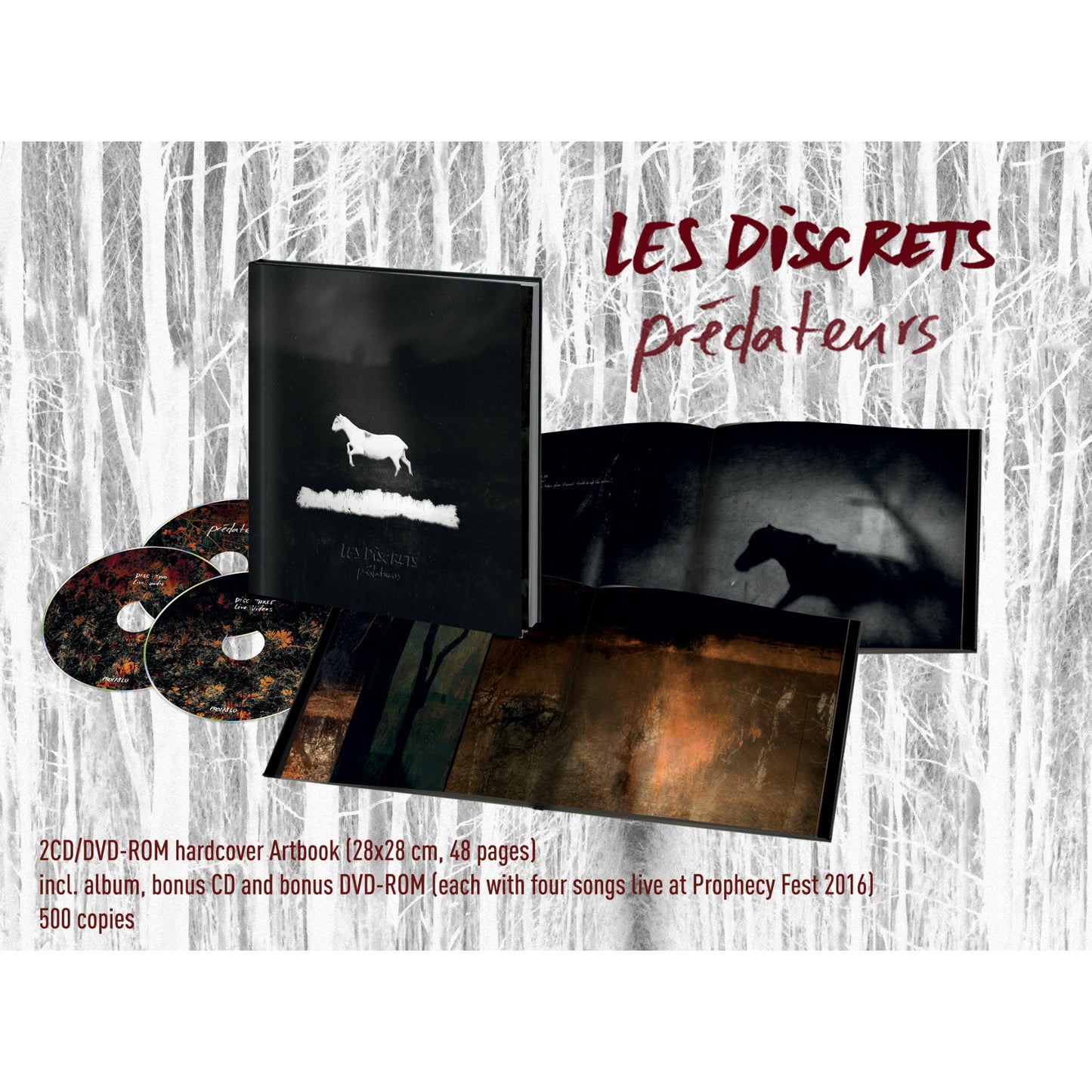 Les Discrets - Prédateurs (Artbook 2CD+DVD-ROM)