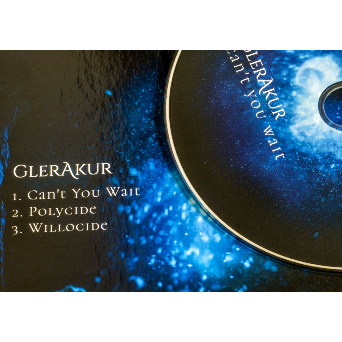 GlerAkur - Can't You Wait (CD MCD Digipak)