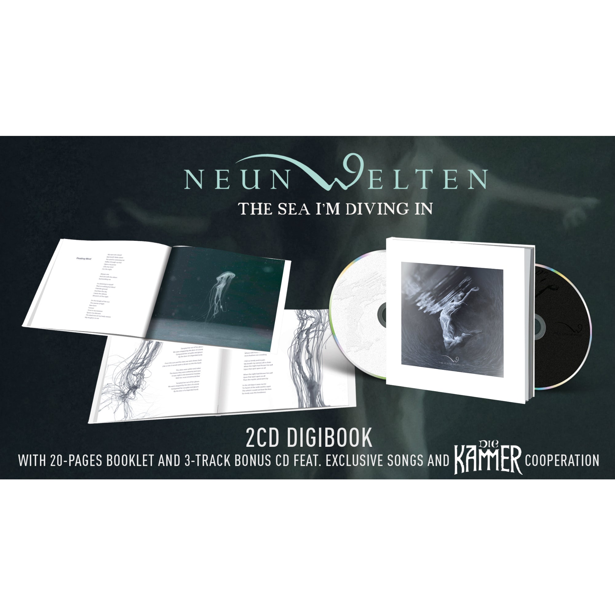 Neun Welten - The Sea I'm Diving In (CD-2 Digibook)