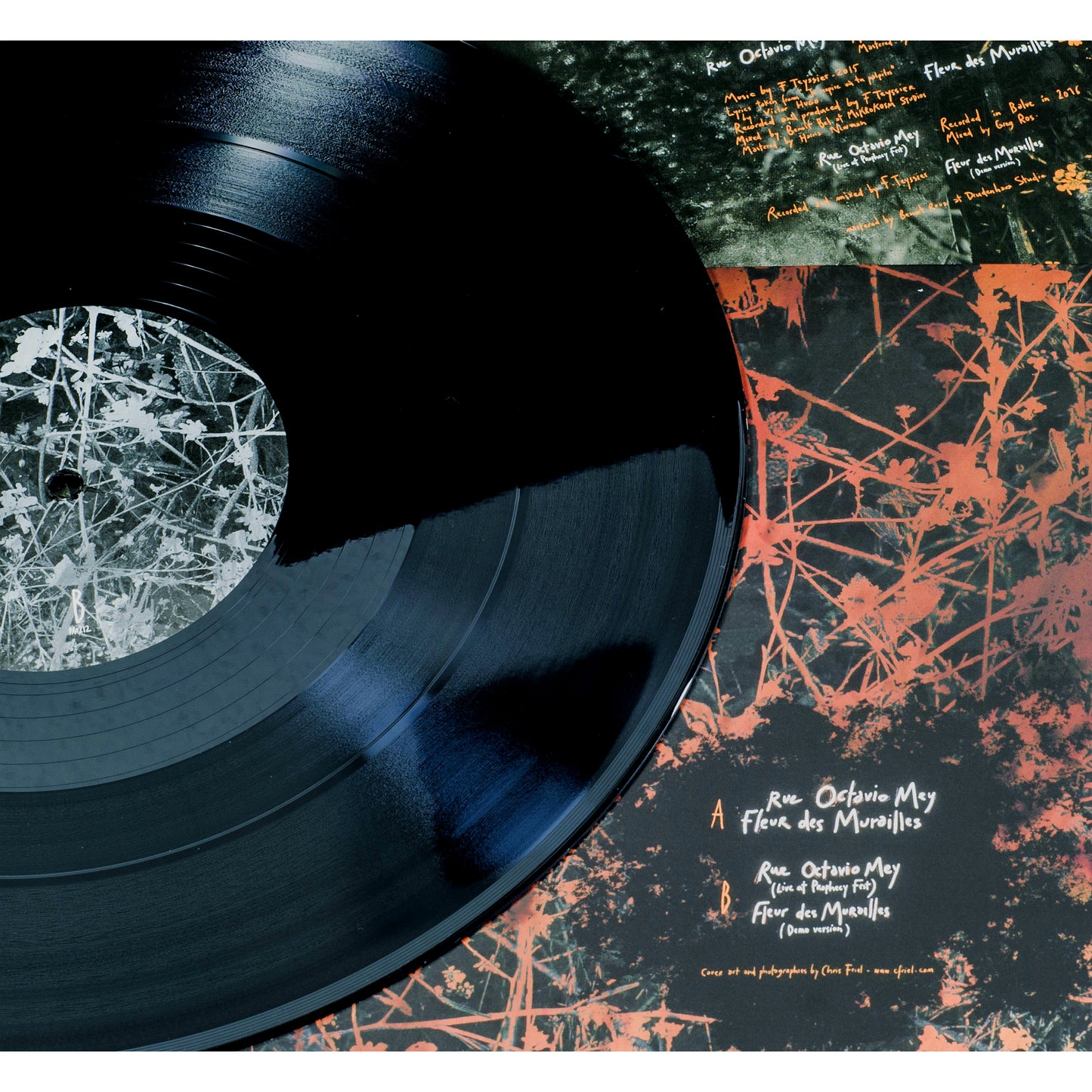 Les Discrets - Rue Octavio Mey / Fleur des Murailles (Vinyl 12" EP)