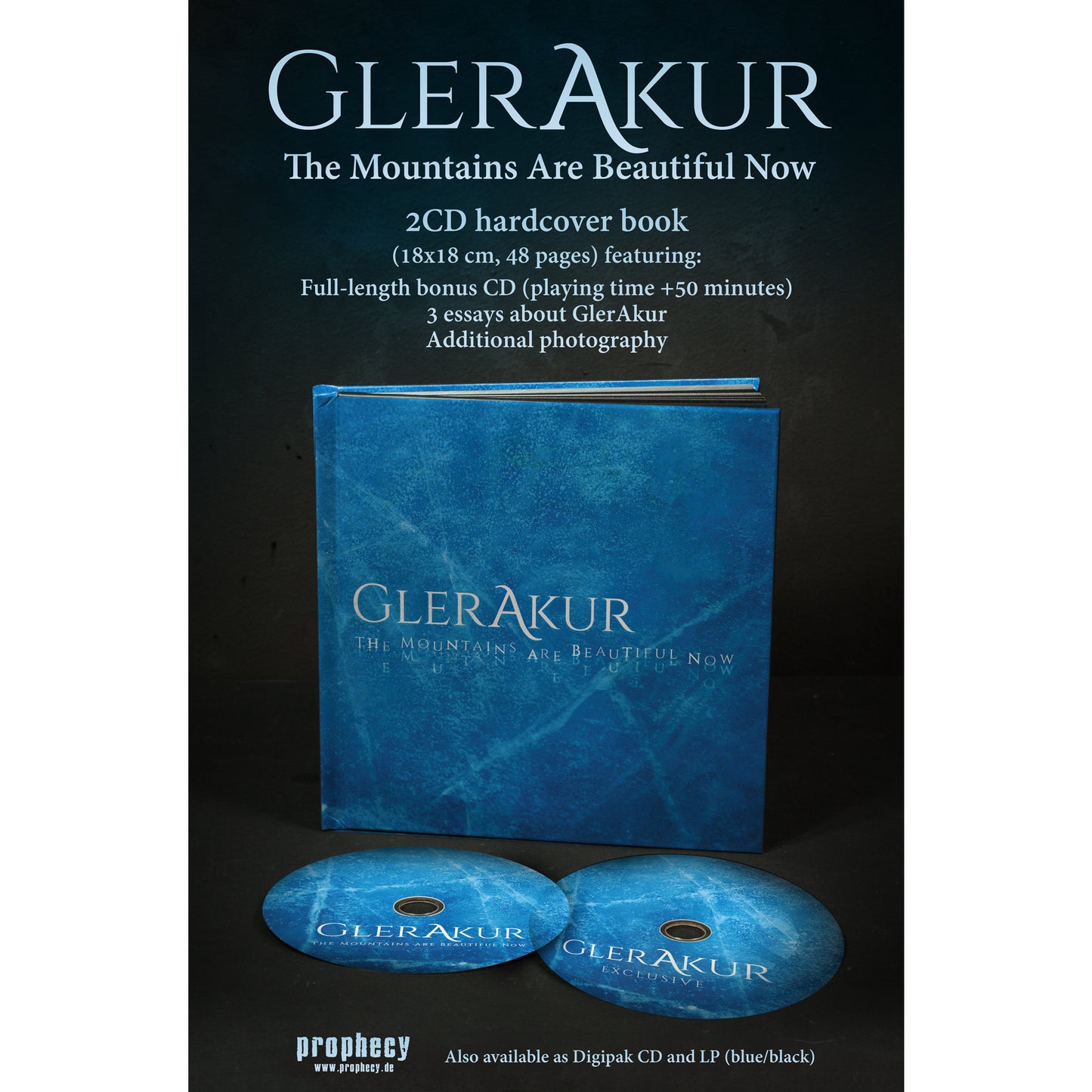 GlerAkur - The Mountains Are Beautiful Now (Artbook - Book 2-CD)