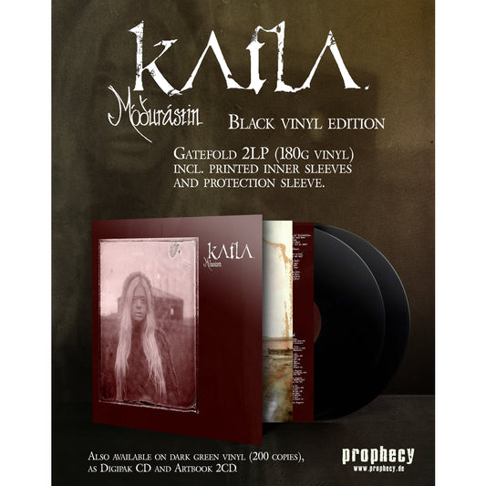 Katla – Mó∂urástin (Vinyl 2-LP Gatefold – schwarz)