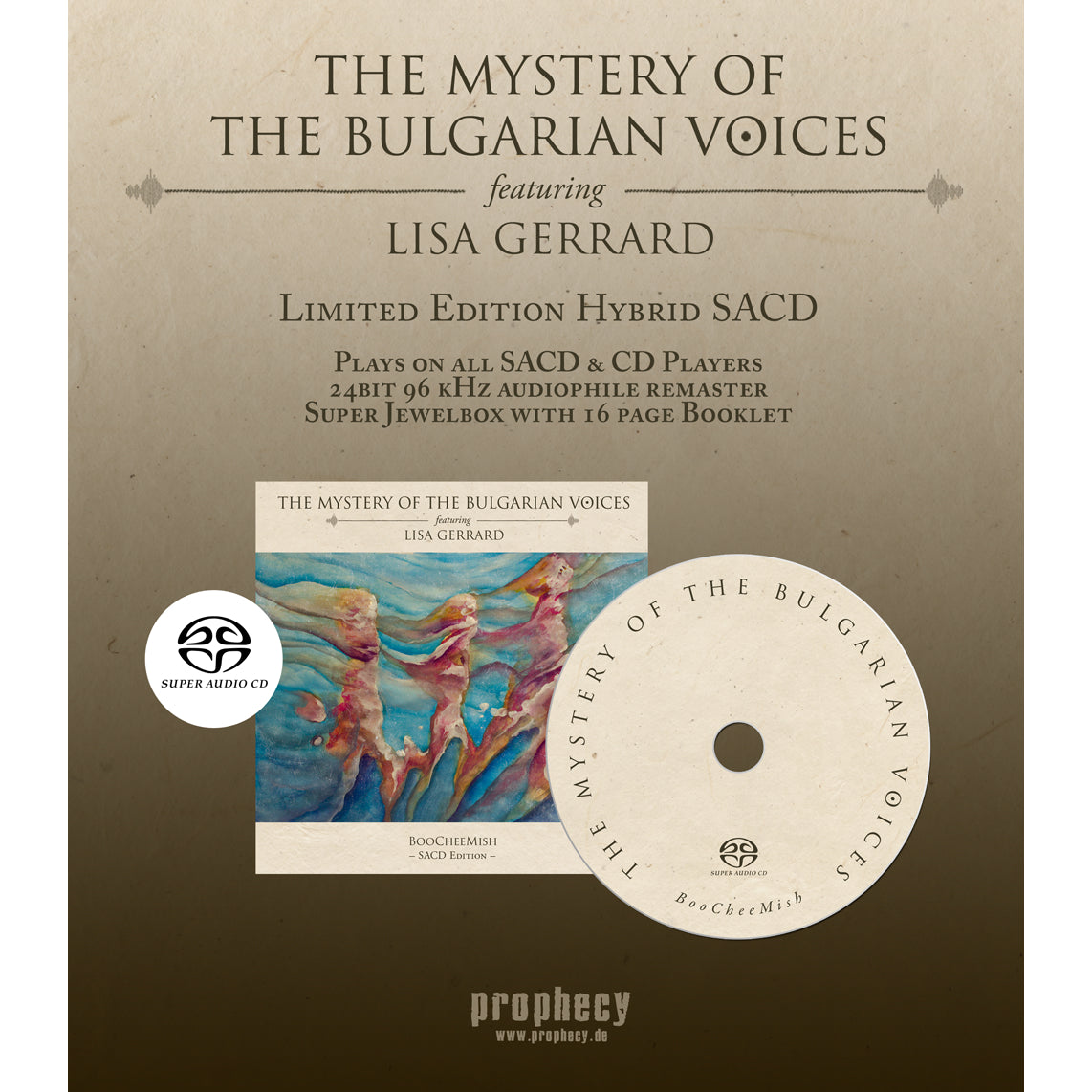 The Mystery Of The Bulgarian Voices feat. Lisa Gerrard - BooCheeMish (CD)