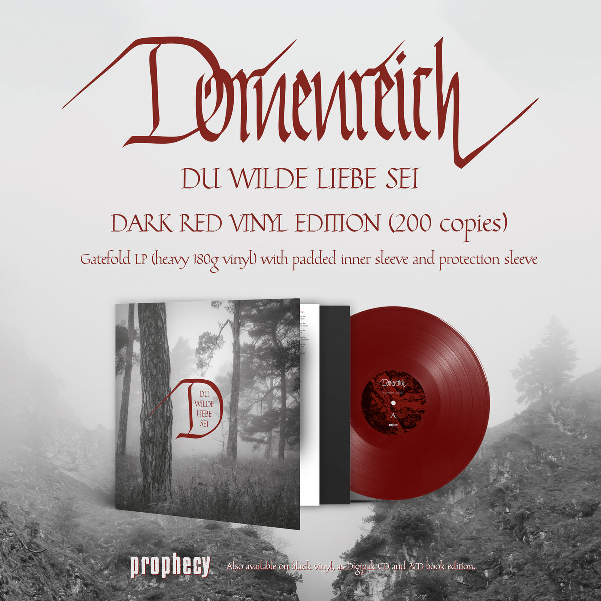 Dornenreich - Du wilde Liebe sei (Vinyl Gatefold LP - Schwarz)