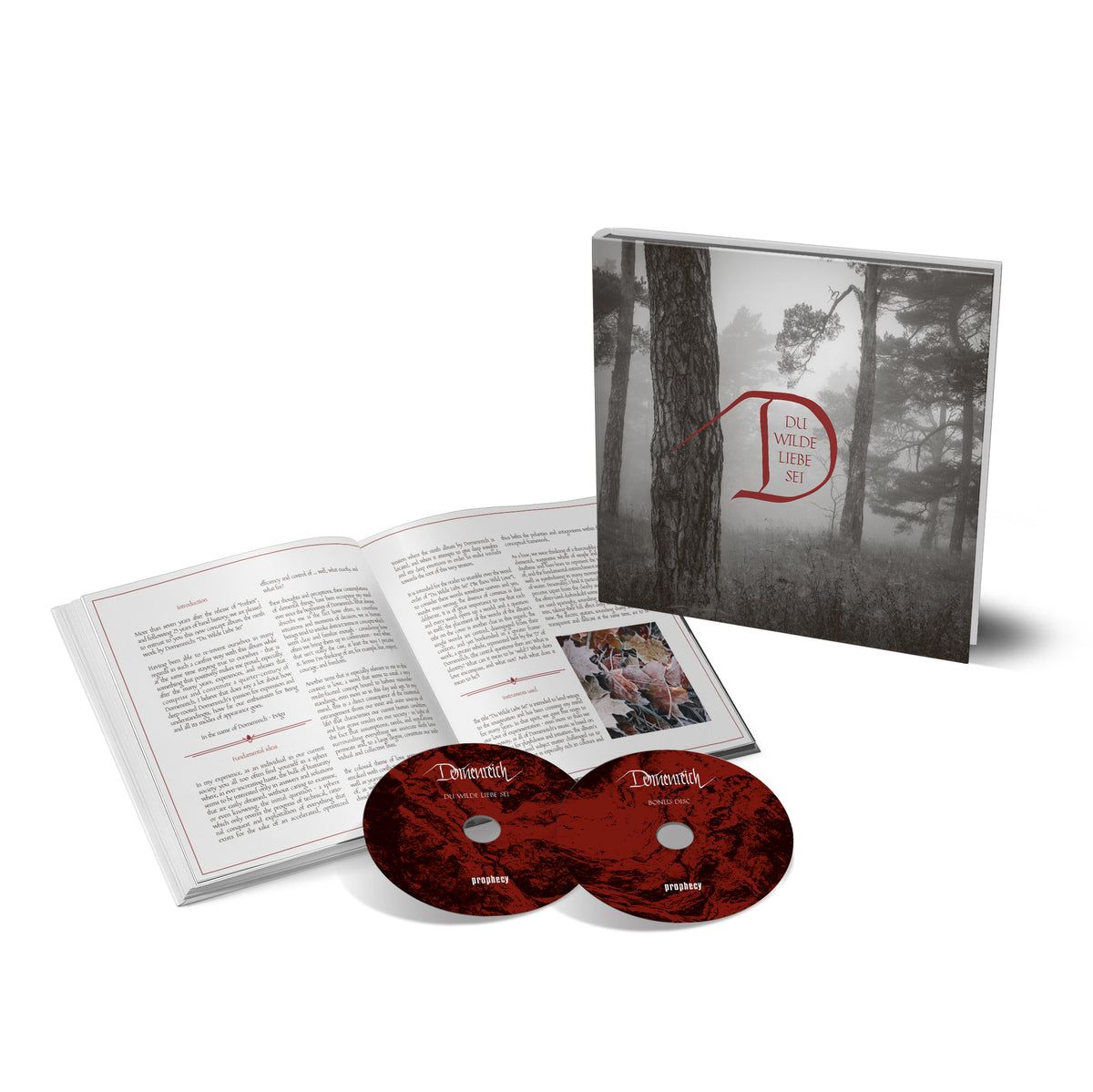 Dornenreich - Du wilde Liebe sei (Libro de arte 2-CD)