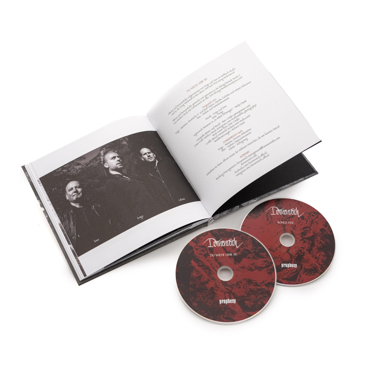 Dornenreich - Du wilde Liebe sei (Libro de arte 2-CD)