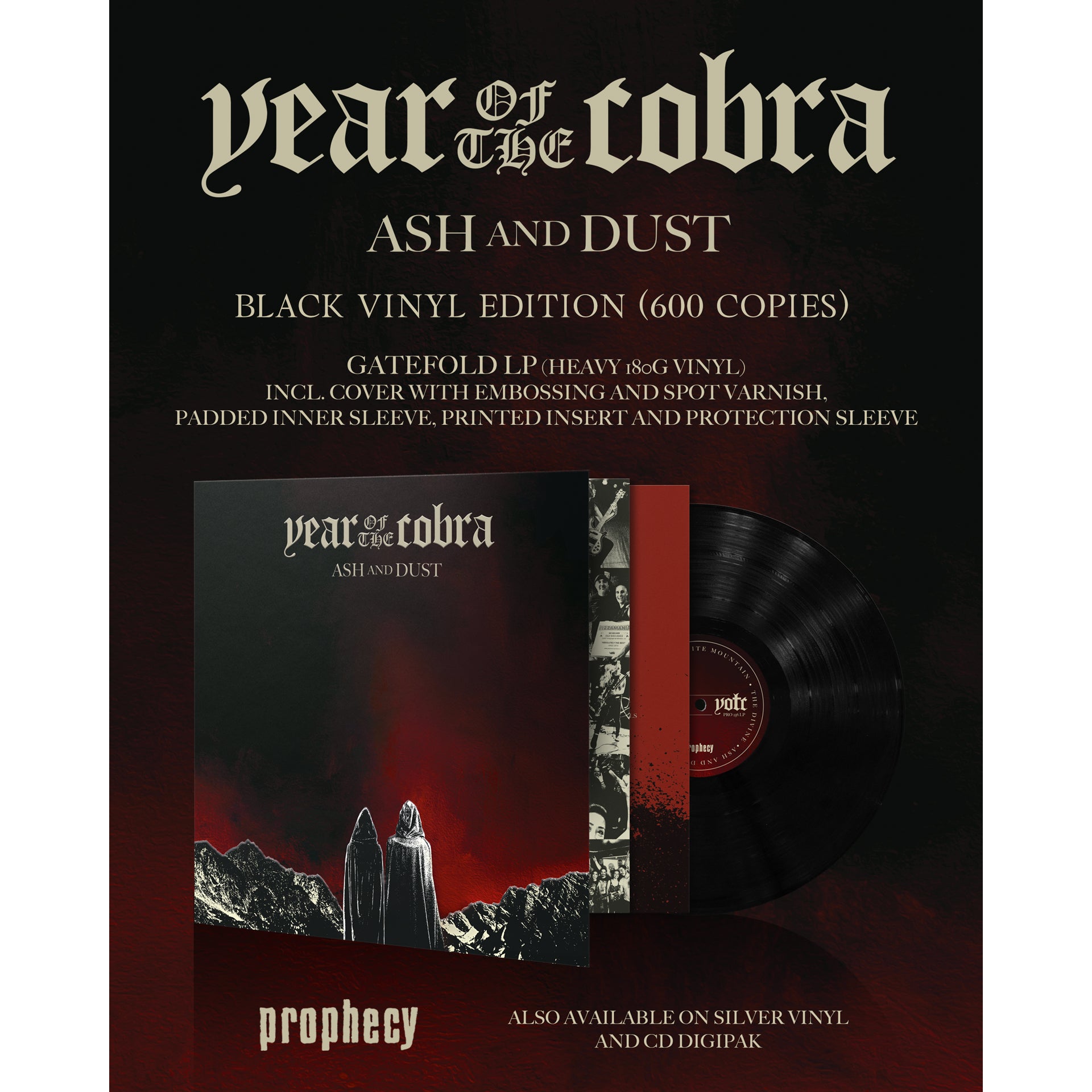 Año de la Cobra - Ceniza y Polvo (Vinilo - Rojo)