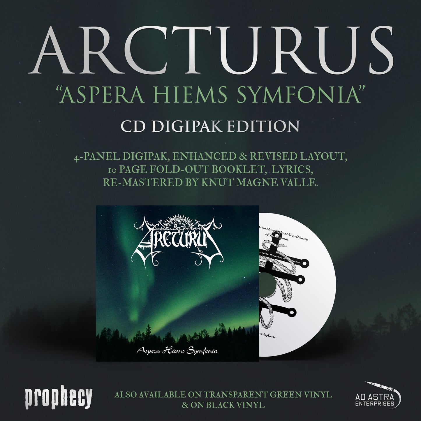 Arcturus - Aspera Hiems Symfonia (CD Digipak)