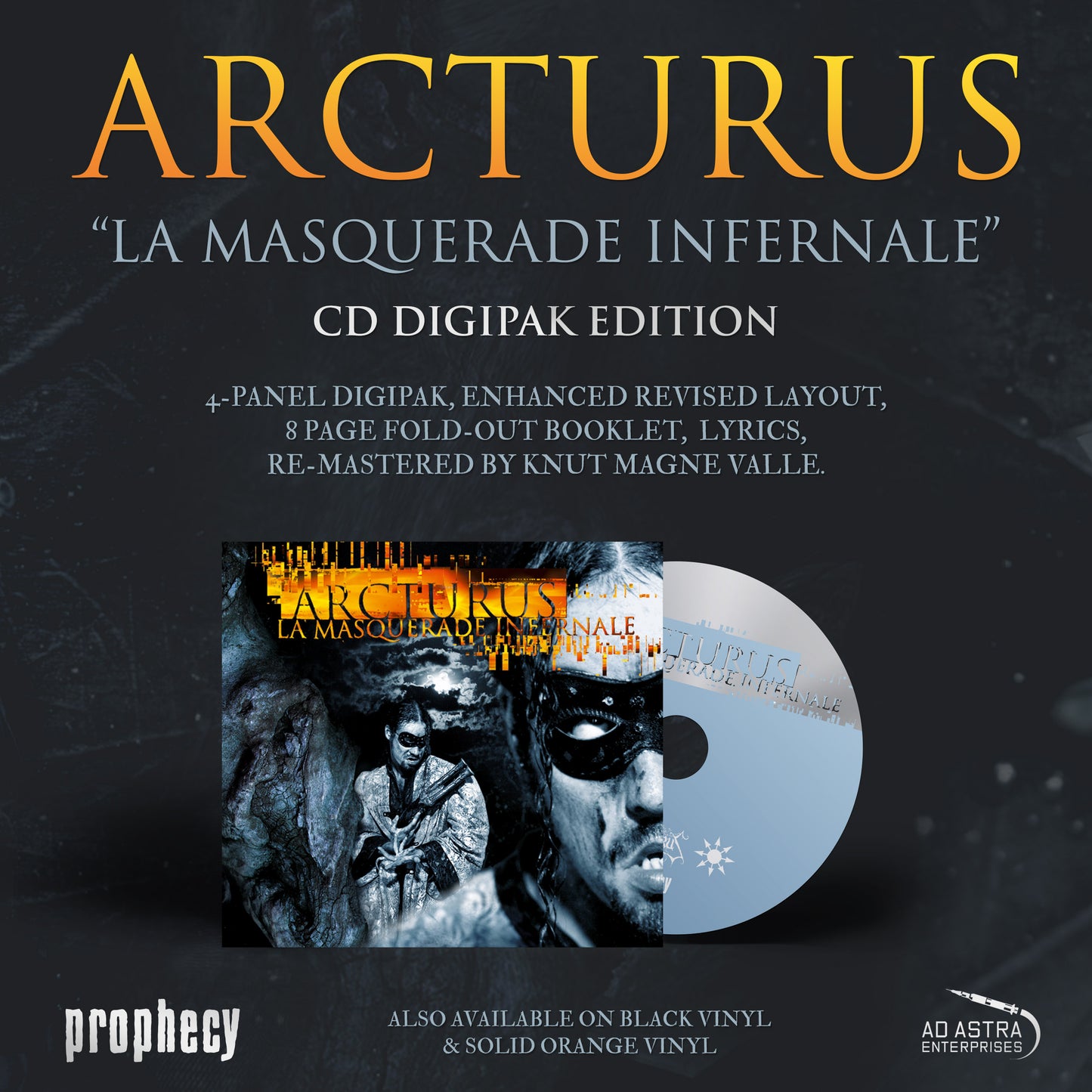 Arcturus - La Masquerade Infernale (CD Digipak)