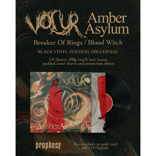 Völur - Breaker Of Rings / Blood Witch (Völur / Amber Asylum) (Vinyl LP)