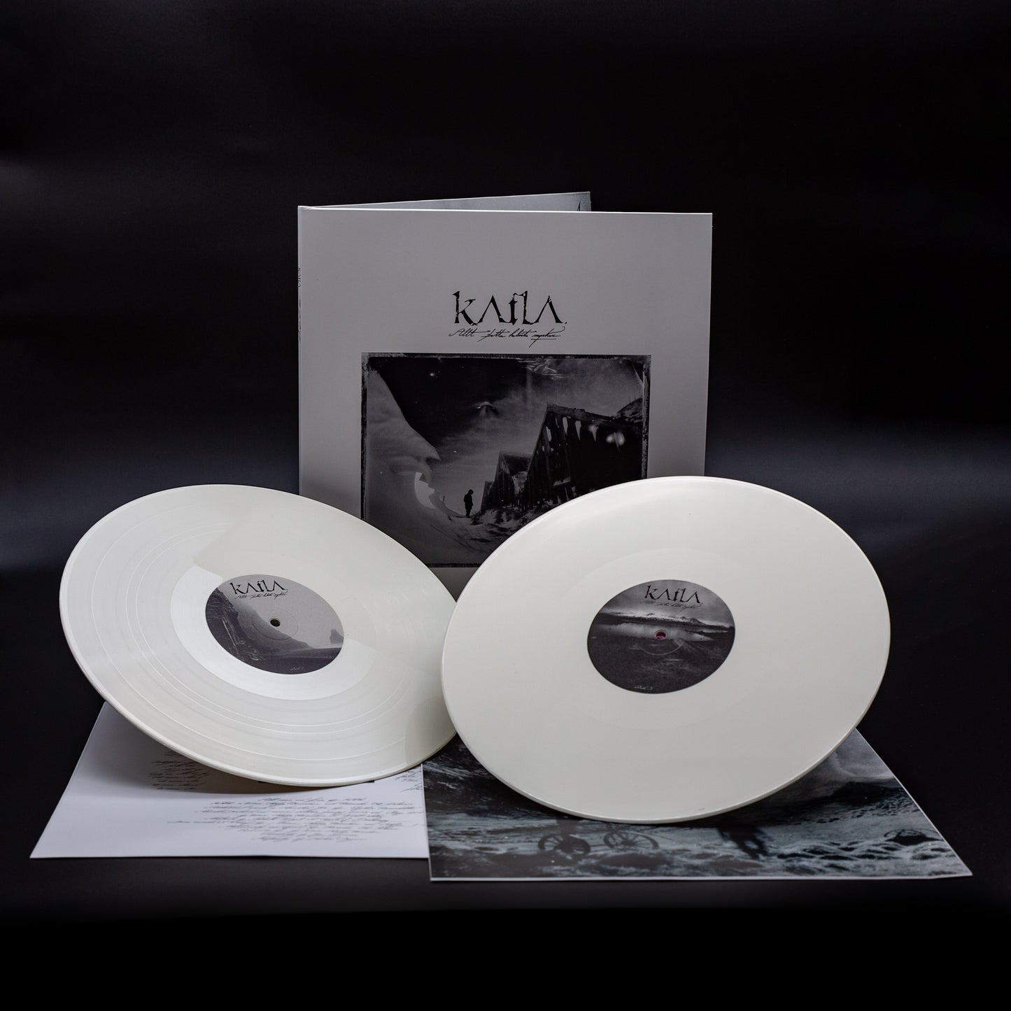 Katla - Allt þetta Helvítis Myrkur (Boxset / Bundle - Complete Box - White/Black Marble)